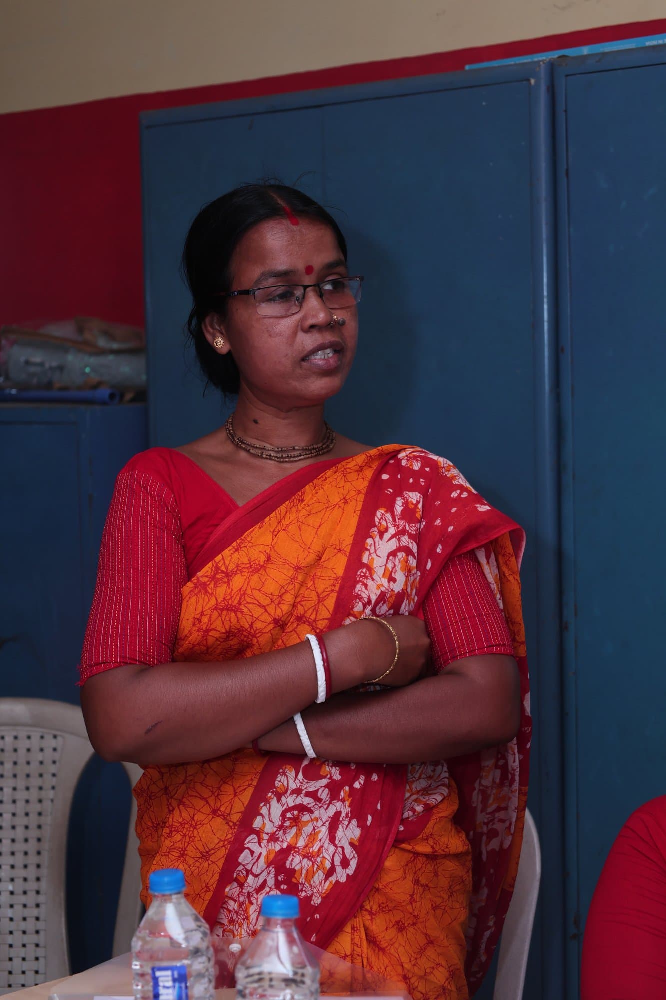 A participant during the session